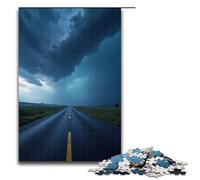 Rompecabezas para Adultos La tormenta se Acerca Rompecabezas de Madera de 1000 Piezas para Juegos Familiares (75 x 50 cm)