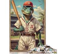 Rompecabezas para Adultos: Leyenda del fósil de béisbol, 11 Piezas, Juego Educativo, desafío, Juguete, 1000 Piezas (75 x 50 cm)