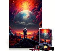 Rompecabezas para Adultos Los astronautas Quieren Volver a casa - 1000 Piezas - Ejercicio Mental - Relajación - Corte Exacto - Regalo navideño (38x52cm)