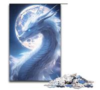 Rompecabezas para Adultos Midnight Dream Dragon, Rompecabezas de Madera de 1000 Piezas para niños Mayores de 12 años, Juguetes educativos, 1000 Piezas
