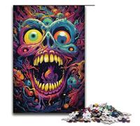 Rompecabezas para Adultos Monstruo de Colores 1000 Piezas Adolescentes de 14 años en adelante 1000 Piezas (38 x 26 cm)