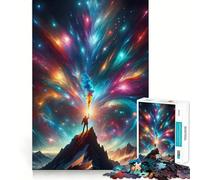 Rompecabezas para Adultos Montaña Que se eleva hacia el Cielo de 1000 Piezas Fortalece la Memoria Divertido y Relajante Regalo Ideal para Festivales (50x75cm)