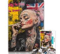 Rompecabezas para Adultos: Mujeres británicas, 1000 Piezas, para Adultos y Adolescentes, para Juegos educativos, desafío, Juguetes, colección de Artistas, Bellas Artes, 26x38cm