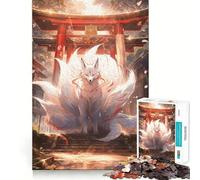 Rompecabezas para Adultos Mystic Kitsune Gateway, 1000 Piezas, Juguete para ejercitar la Mente, Juego Relajante, diseño y Montaje, Regalo increíble (50x75cm)