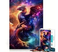 Rompecabezas para Adultos Nebula Storm Dragon de 1000 Piezas Fortalece la Memoria Divertido y Relajante Regalo Ideal para Festivales (38x52cm)