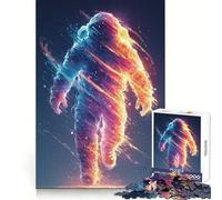 Rompecabezas para Adultos Nebulosa del Astronauta de 1000 Piezas Un desafío Mental para Disfrutar en Silencio Corte preciso (38x52cm)