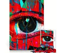Rompecabezas para Adultos Ojos Inútiles de 1000 Piezas Recuerdo Claro Momento Relajante Ajuste Perfecto Regalo considerado (38x26cm)
