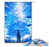 Rompecabezas para Adultos Peces en Las Nubes 1000 Piezas Adolescentes de 14 años en adelante 1000 Piezas (75 x 50 cm)