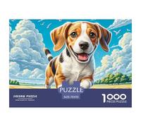 Rompecabezas para Adultos Perro de Agua español1000 Piezas Desafiante Clásicos Puzzle Scenic Scene Theme Regalos De Amigos para Adultos 70x50cm/1000pcs