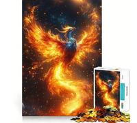 Rompecabezas para Adultos Phoenix in Space, 1000 Piezas, Rompecabezas para ejercitar la Mente, relajación Mental, patrón de ensamblaje, artículo de Santa Claus (50x75cm)
