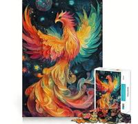 Rompecabezas para Adultos Phoenix in Space de 1000 Piezas Juguete para ejercitar la Mente Ideal para Relajarse y armar Regalo artístico (50x75cm)