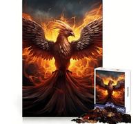 Rompecabezas para Adultos Phoenix Respawn de 1000 Piezas, Juguete para ejercitar la Mente, Ideal para Relajarse y armar una Imagen, Regalo artístico (38x52cm)