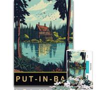 Rompecabezas para Adultos Put In Bay, Ohio, 1000 Piezas, Ideal para Adultos y Adolescentes, cumpleaños o decoración de Pared para Mayores de 14 años, 75x50cm