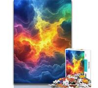 Rompecabezas para Adultos Rainbow Lightning 1000 Piezas Juguete Educativo Ideal para Toda la Familia 38x26cm