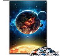 Rompecabezas para Adultos, Rompecabezas de 1000 Piezas del Fin del Mundo Actividad para el hogar, Ideal para Fiestas, cumpleaños y Noches de Juegos en Familia (tamaño: 26x38cm)