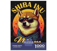 Rompecabezas para Adultos Rompecabezas De 1000 Piezas Funny Shiba Inu Dog Mom para Adultos Juegos Divertidos Análisis Y Lógica Ayuda Al Cerebro A Ejercitarse 38x26cm/1000pcs