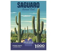 Rompecabezas para Adultos Rompecabezas De 1000 Piezas Saguaro National Park para Adultos Juegos Divertidos Análisis Y Lógica Ayuda Al Cerebro A Ejercitarse 70x50cm/1000pcs
