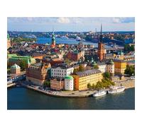 Rompecabezas para adultos, rompecabezas panorámicos en Estocolmo, Suecia, recuerdos de viaje, juguetes y regalos