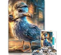 Rompecabezas para Adultos Sherlock Holmes Gaviota Rompecabezas para Adultos y Adolescentes 1000 Piezas, Juego desafiante para Todos para Mujeres, Regalos para Hombres 50x75cm