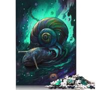 Rompecabezas para Adultos Snail Fantasyland, 1000 Piezas, Rompecabezas de Madera, Apto para Adultos Mayores de 18 años, Juego Familiar, 1000 Piezas (75 x 50 cm)