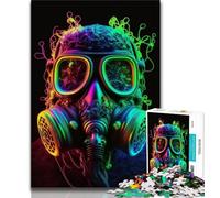 Rompecabezas para Adultos sobre la propagación del Virus 1000 Piezas con Piezas aleatorias y Totalmente entrelazables para niños de 14 años (50x75cm)