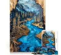 Rompecabezas para Adultos Sueños del Bosque de 1000 Piezas Ejercicio Inteligente, Momento de relajación, Bordes precisos Regalo Ideal para Las Fiestas (50x75cm)