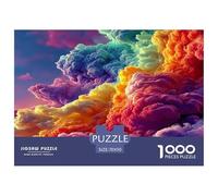 Rompecabezas para Adultos - Vortex del Arco Iris, Juegos De Rompecabezas para Toda La Familia, Paisaje artístico, Un Desafiante Acertijo 70x50cm/1000pcs
