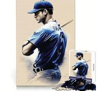 Rompecabezas para Adultos We Love Baseball de 1000 Piezas Desarrolla Habilidades analíticas, es Ideal para Relajarse, Jugar y Disfrutar del Invierno (50x75cm)