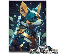 Rompecabezas para Adultos y Adolescentes, 1000 Piezas, con realismo mágico, de Corgi, un Juego desafiante y Educativo para Toda la Familia, Ideal para cumpleaños y Navidad, 26x38cm
