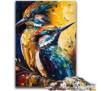 Rompecabezas para Adultos y Adolescentes,1000 Piezas,Rompecabezas de pájaros de Colores,dúo para Mayores de 14 años,difícil de completar,Pero Divertido y Divertido,Regalo de cumpleaños de 38x26cm