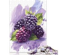 Rompecabezas para Adultos y Adolescentes con ilustración de Mora. Juego Familiar de 1000 Piezas (75 x 50 cm).