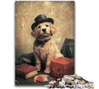 Rompecabezas para Adultos y Adolescentes de 1000 Piezas Happy Puppy para Mayores de 14 años Hermoso diseño de Juego Hermoso diseño de Juego Gran Regalo 50x75cm