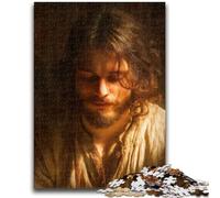 Rompecabezas para Adultos y Adolescentes de 1000 Piezas, Jesús, Familia, Divertido, Toda la Familia a Partir de 14 años, 26x38cm