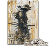 Rompecabezas para Adultos y Adolescentes de 1000 Piezas Ninja japonés para Mayores de 14 años Juego práctico Juego de Navidad Regalos 26x38cm