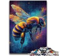 Rompecabezas para Adultos y Adolescentes Galaxy Bee Adecuado para Mayores de 14 años Adecuado para Parejas Regalos para Amigos y Familiares 50x75cm