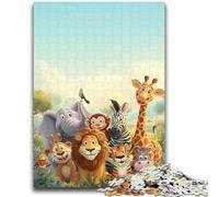 Rompecabezas para Adultos y Adolescentes: Mundo Animal Africano, Juego desafiante, Juguetes, Regalo Ideal para Toda la Familia a Partir de 14 años, 50x75cm