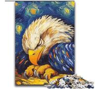 Rompecabezas para Adultos y Adolescentes, Rompecabezas de águila, Juego de Preguntas sobre el Cielo Nocturno, Toda la Familia, 70x100cm