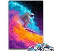 Rompecabezas para Adultos y Adolescentes, Rompecabezas de Astronauta surfeando, desafío de Inteligencia Cerebral, Juguetes adictivos, Regalo Divertido para Mayores de 14 años, 50x75cm