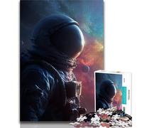 Rompecabezas para Adultos y Adolescentes Rompecabezas de astronautas para Adultos Juego desafiante para Todos para Mujeres Regalos para Hombres 38x26cm