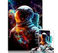 Rompecabezas para Adultos y Adolescentes Rompecabezas de astronautas para Adultos Juego desafiante para Todos para Mujeres Regalos para Hombres 38x26cm