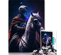 Rompecabezas para Adultos y Adolescentes: Rompecabezas de Caballeros sagrados para Adolescentes, un desafío difícil para aliviar el estrés, Regalos de Amigo Secreto (tamaño 75x50cm)