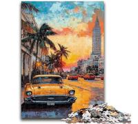 Rompecabezas para Adultos y Adolescentes, Rompecabezas de Calles de la Ciudad, Juguetes educativos de Aprendizaje, Juegos Familiares, fomentan el Amor en Pareja, 26x38cm