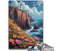 Rompecabezas para Adultos y Adolescentes, Rompecabezas de montañas de Colores para Mayores de 14 años, Juego Intelectual, Regalos de cumpleaños y Navidad, 26x38cm