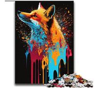 Rompecabezas para Adultos y Adolescentes, Rompecabezas de Zorros, Coloridos y desafiantes, Juguetes, Regalos para Toda la Familia a Partir de 14 años, 70x100cm