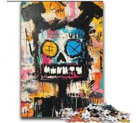 Rompecabezas para Adultos y Adolescentes, Rompecabezas Estilo Basquiat, Robot, Juguetes educativos, Juegos Familiares, fomenta el Amor en Pareja, 70x100cm