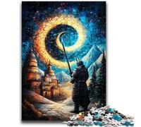 Rompecabezas para Adultos y Adolescentes, Rompecabezas Yin Yang Ninja, Juego de Preguntas, Toda la Familia, 50x75cm