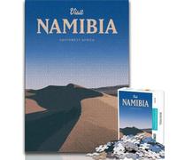 Rompecabezas para Adultos y Adolescentes: Visita Namibia Un Juego desafiante, Toda la Familia (38x26cm)