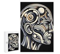 Rompecabezas para Adultos1000 PCS Abstract Human Head Rompecabezas para Adolescentes Juegos Relajantes para La Diversión Familiar Actividades Divertidas En Casa 1000 PCS
