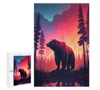 Rompecabezas para Adultos1000 PCS Bear Bears Rompecabezas para Adultos Juguete Decoración De Pared Desafío Difícil Cumpleaños Y Navidad 1000 PCS