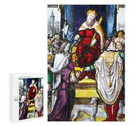 Rompecabezas para Adultos1000 PCS Christ Before Herod Rompecabezas para Adultos Juguete Decoración De Pared Desafío Difícil Cumpleaños Y Navidad 1000 PCS